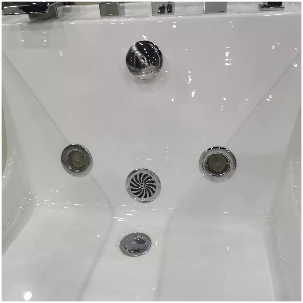 Ванна акриловая гидромассажная белая Cerutti SPA C-453 - изображение 7