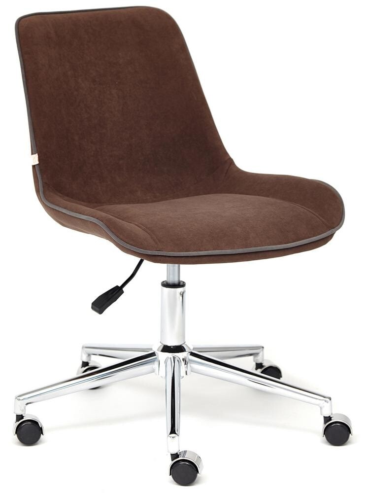 Офисное кресло на колесиках шоколад Style