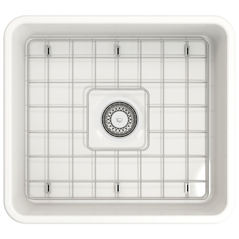 Мойка кухонная фарфоровая белая Bocchi Lavetto 1136-001-0120-03 - изображение 6