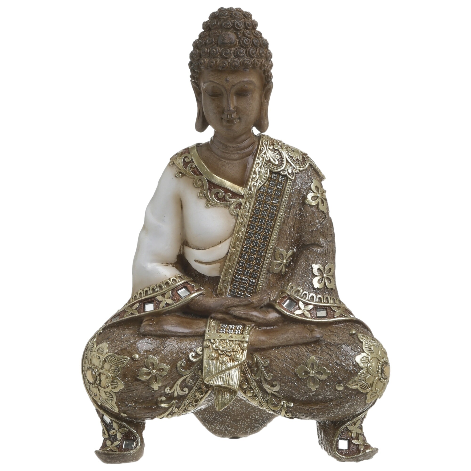 Статуэтка декоративная золотая Buddha