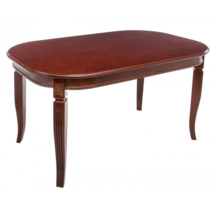 Обеденный стол раздвижной деревянный вишня 130-170 см Romeo