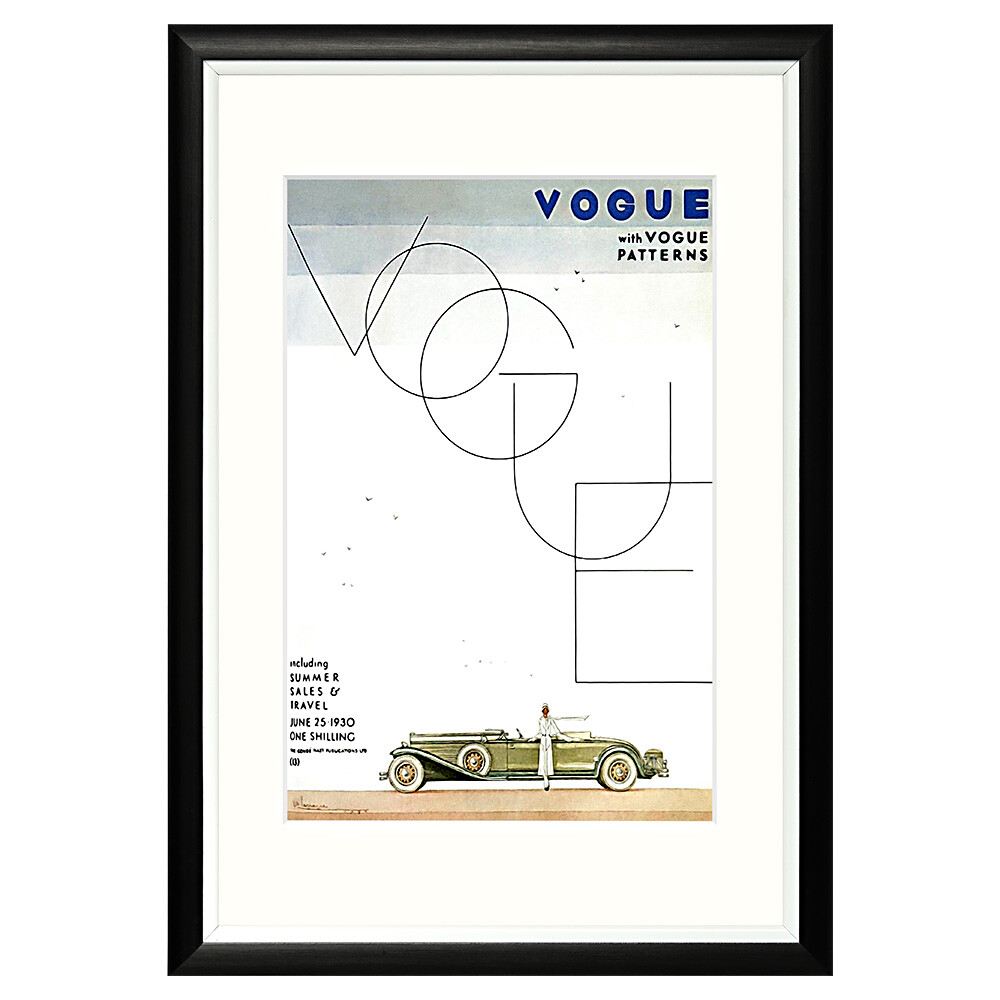 Арт-постер прямоугольный 46х66 см Vogue. June 1930