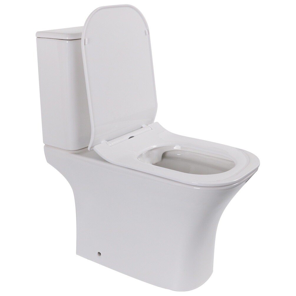 Унитаз напольный безободковый белый Cerutti SPA Vettore CT7192