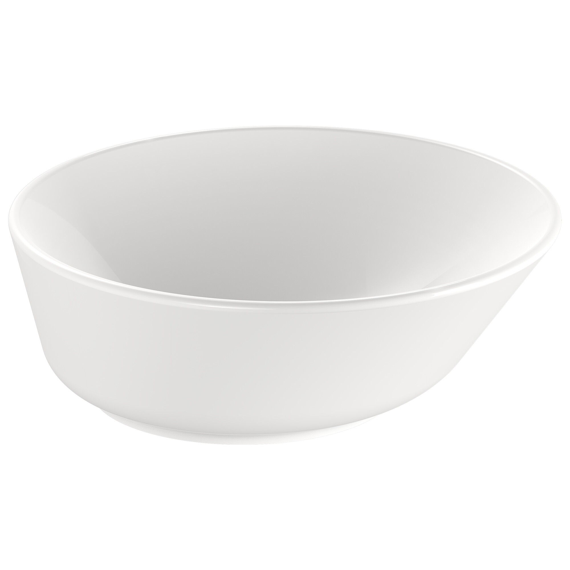 Раковина накладная фарфоровая круглая 38 см белая Vitra Geo 7421B003-0016