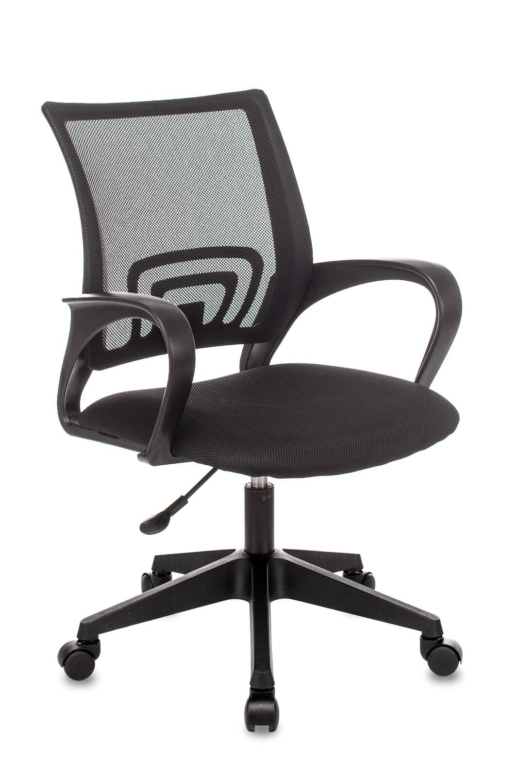 Кресло офисное тканевое черное St-Basic