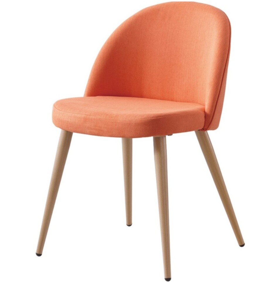 Кухонный стул мягкий оранжевый ESF DC373