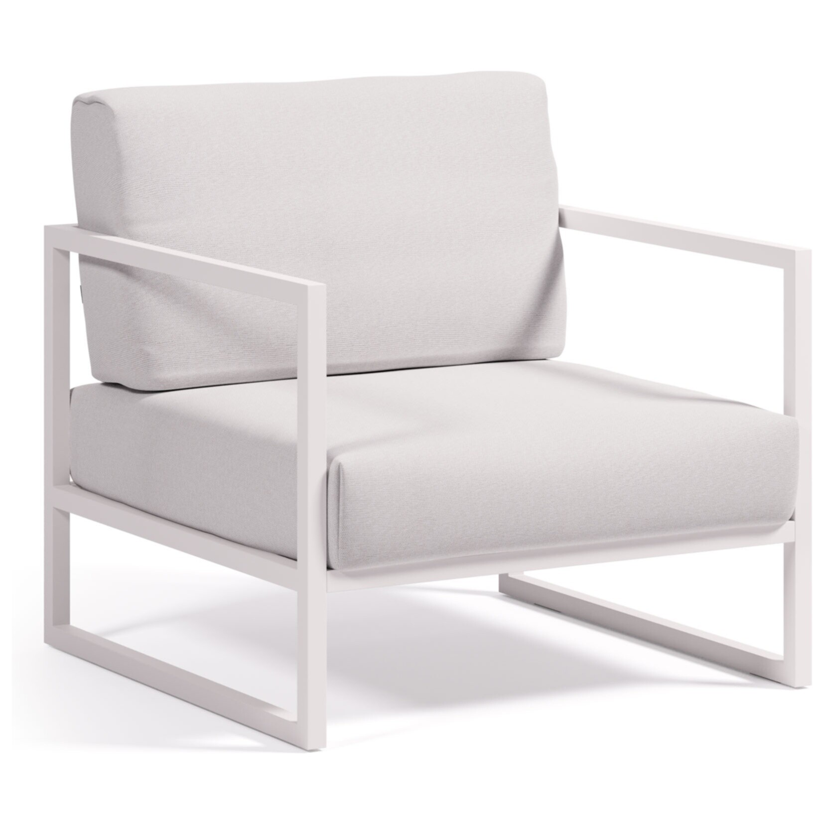 Кресло с мягким сиденьем белое Comova от La Forma