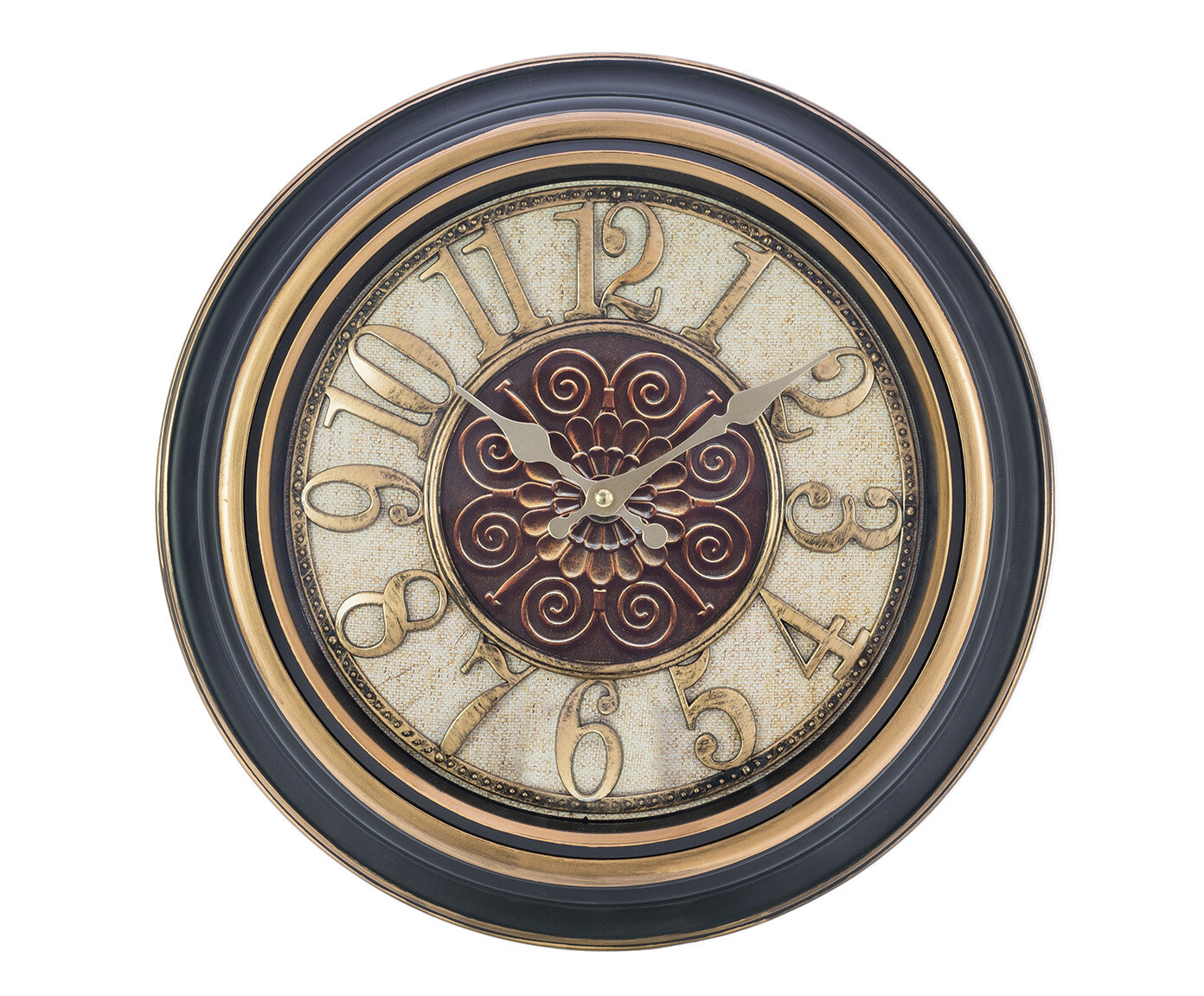 Часы настенные кварцевые темно-коричневые 41 см Kings of Avallon