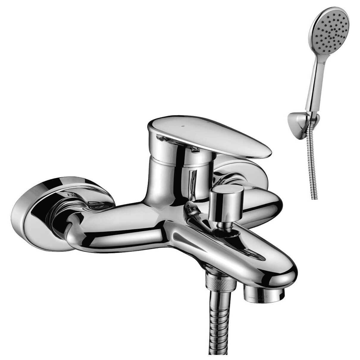 Смеситель для ванны хром Lemark Status LM4402C