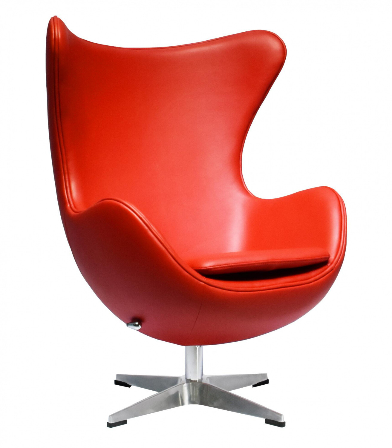 Кресло с ушами красное Egg Chair