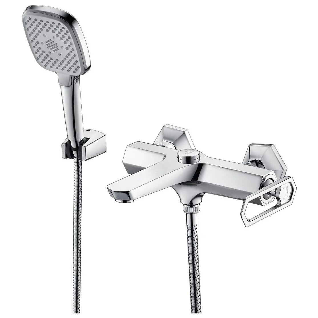 Смеситель для ванны хром Lemark Prizma LM3914C