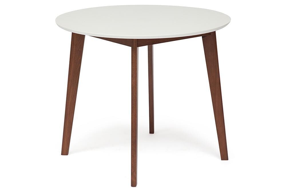 Обеденный стол деревянный 90 см коричневый Bosco