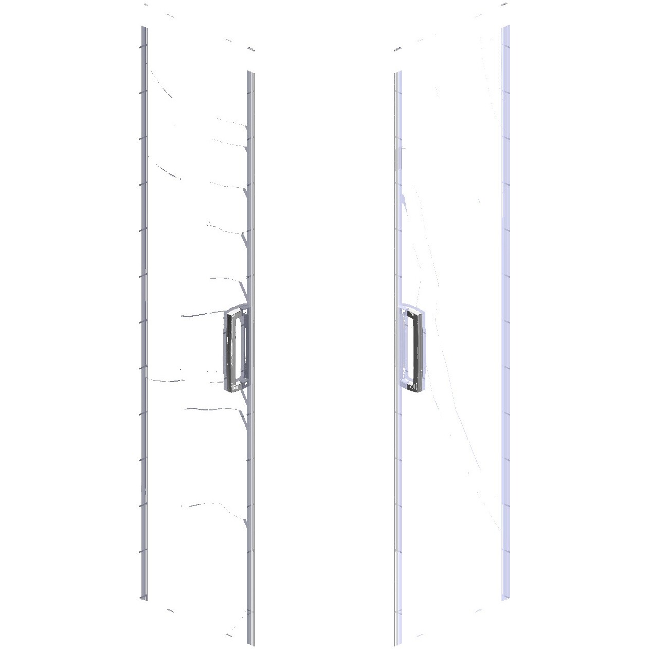 Душевой уголок 95х95 см хром глянец, стекло матовое Stworki "Дублин" - изображение 41