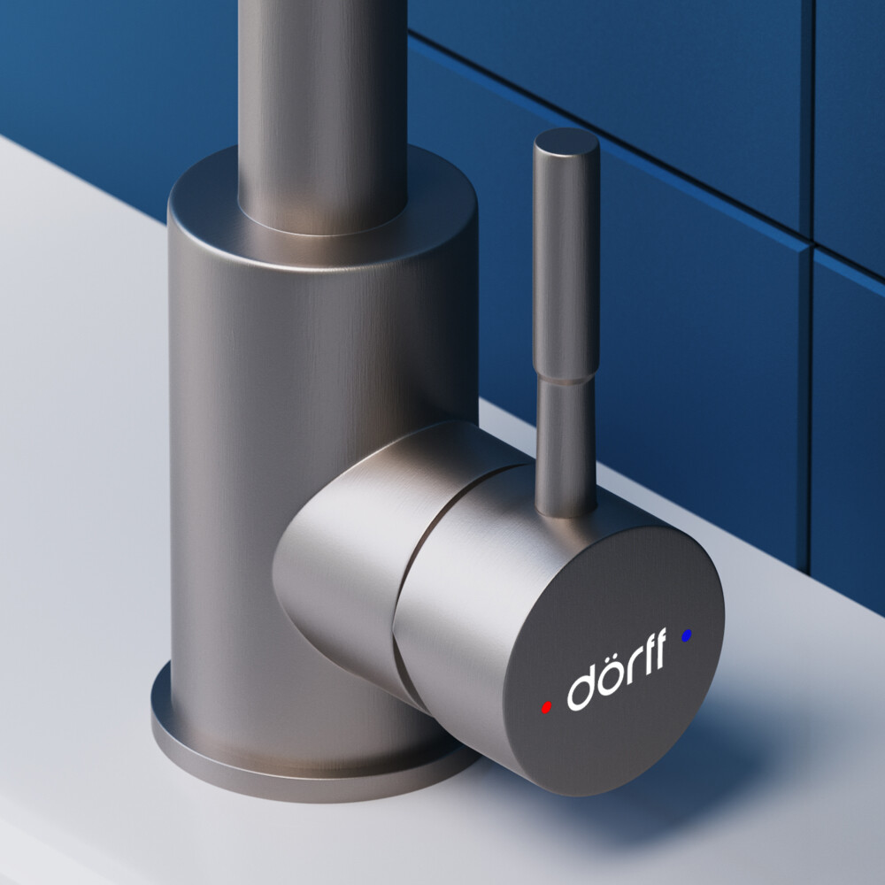 Смеситель для раковины однорычажный сталь Diwo "Казань" DW-KAZ-27-000 - изображение 6