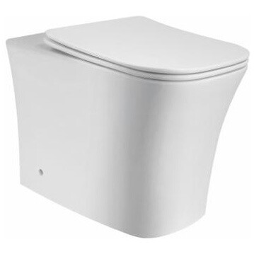 Унитаз приставной безободковый белый Cerutti SPA Marmolada F CT8906