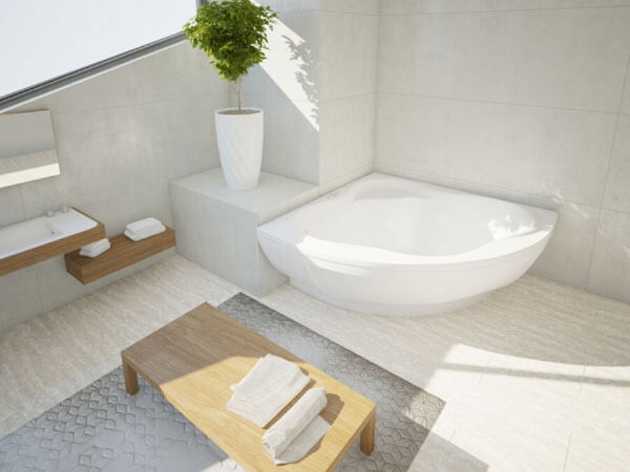 Ванна акриловая четверть круга 135х135 см с экраном белая Aquatek "Галатея" GAL135-0000022 - изображение 4