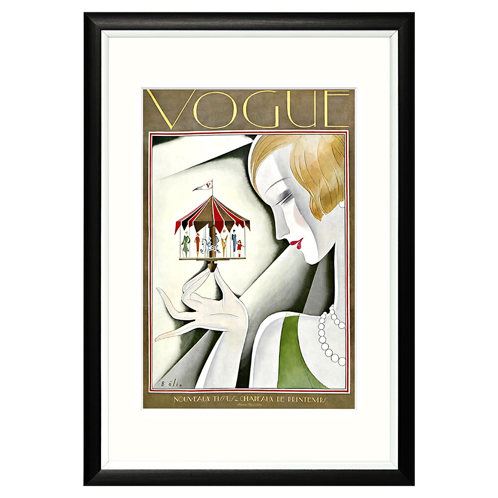 Арт-постер прямоугольный 46х66 см Vogue. October 1926