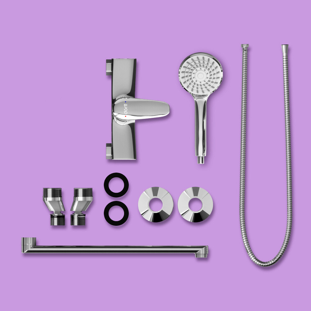 Универсальный смеситель хром Stworki "Осло" HF-OS-95-000 - изображение 6