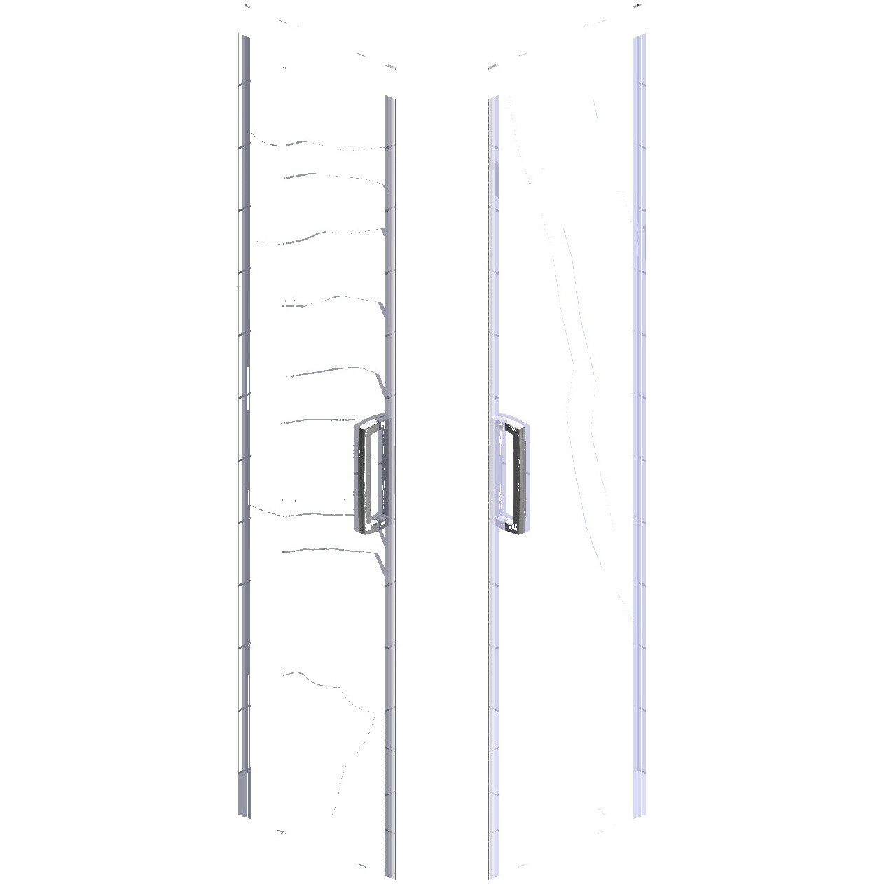 Душевой уголок 110х110 см хром матовый, стекло матовое Stworki "Дублин" - изображение 56