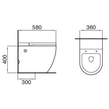Унитаз напольный с импульсным смывом белый Cerutti SPA Sella Pulse - изображение 6