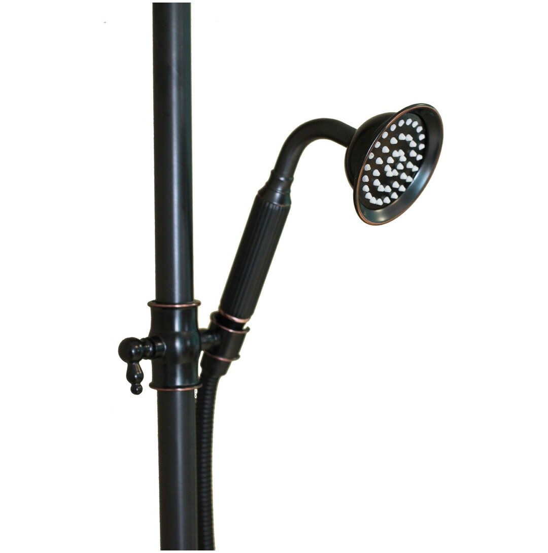 Душевая стойка с верхним душем и смесителем черная Boch Mann Diva BM7224 - изображение 10