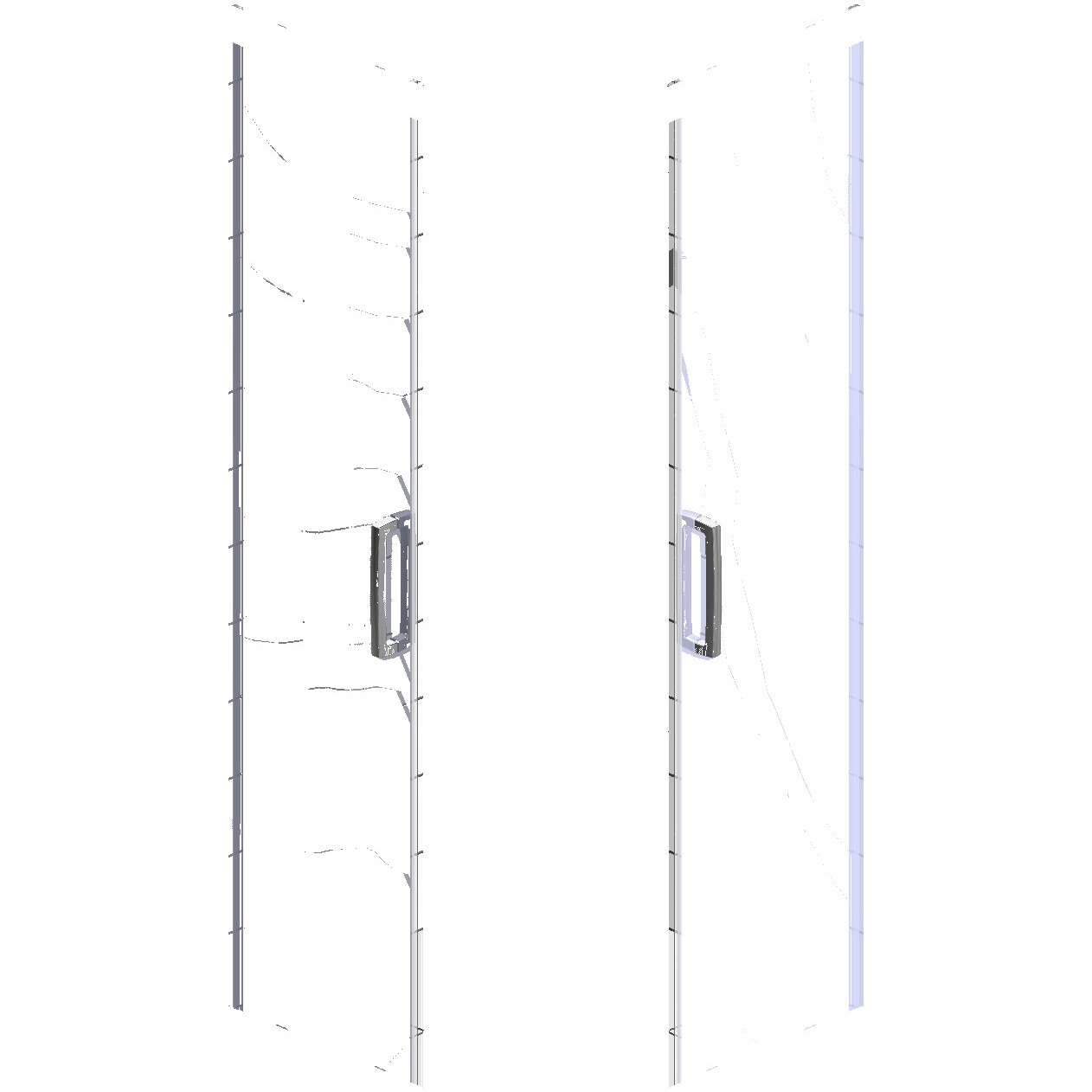 Душевой уголок 90х90 см хром глянец, прозрачное стекло Stworki "Дублин" - изображение 30