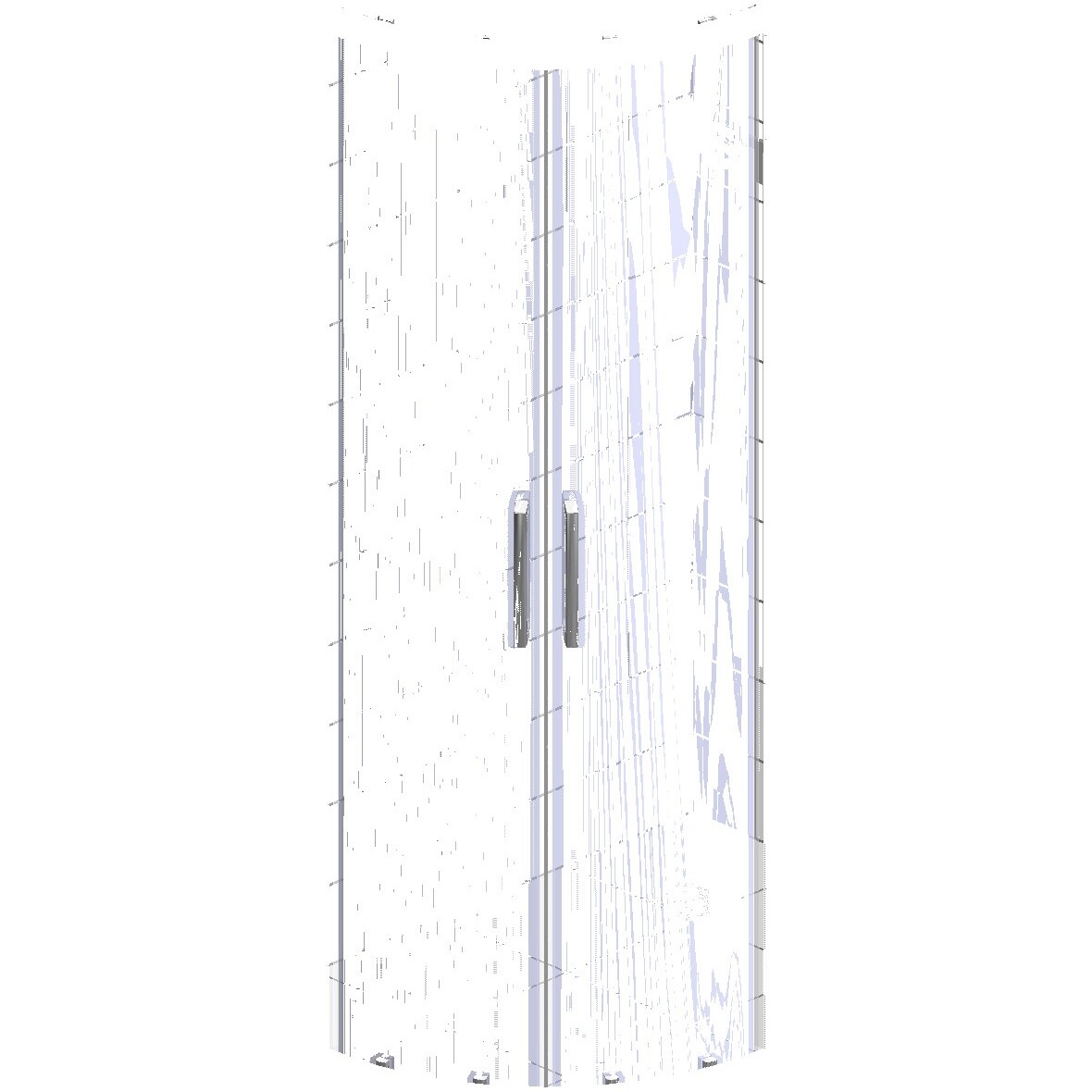 Душевой уголок 110х90 см хром глянец, прозрачное стекло Stworki "Лунд" - изображение 66