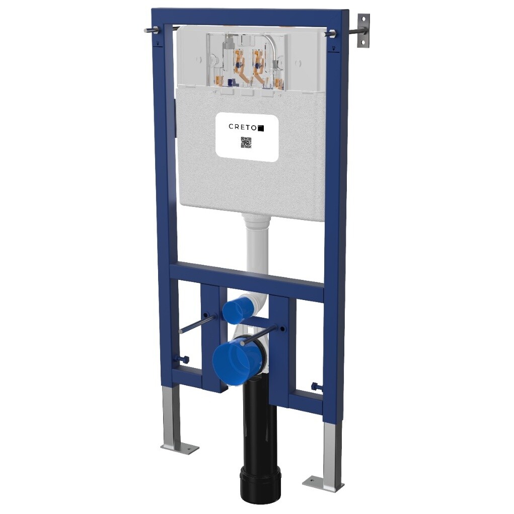 Унитаз подвесной белый Bocchi V-Tondo 1416-001-0129 с инсталляцией Creto Premium 2.0 INST-CR-2.0 - изображение 4