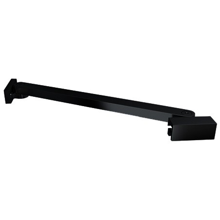 Фиксатор для стеклянной шторки черный Wasserkraft D265