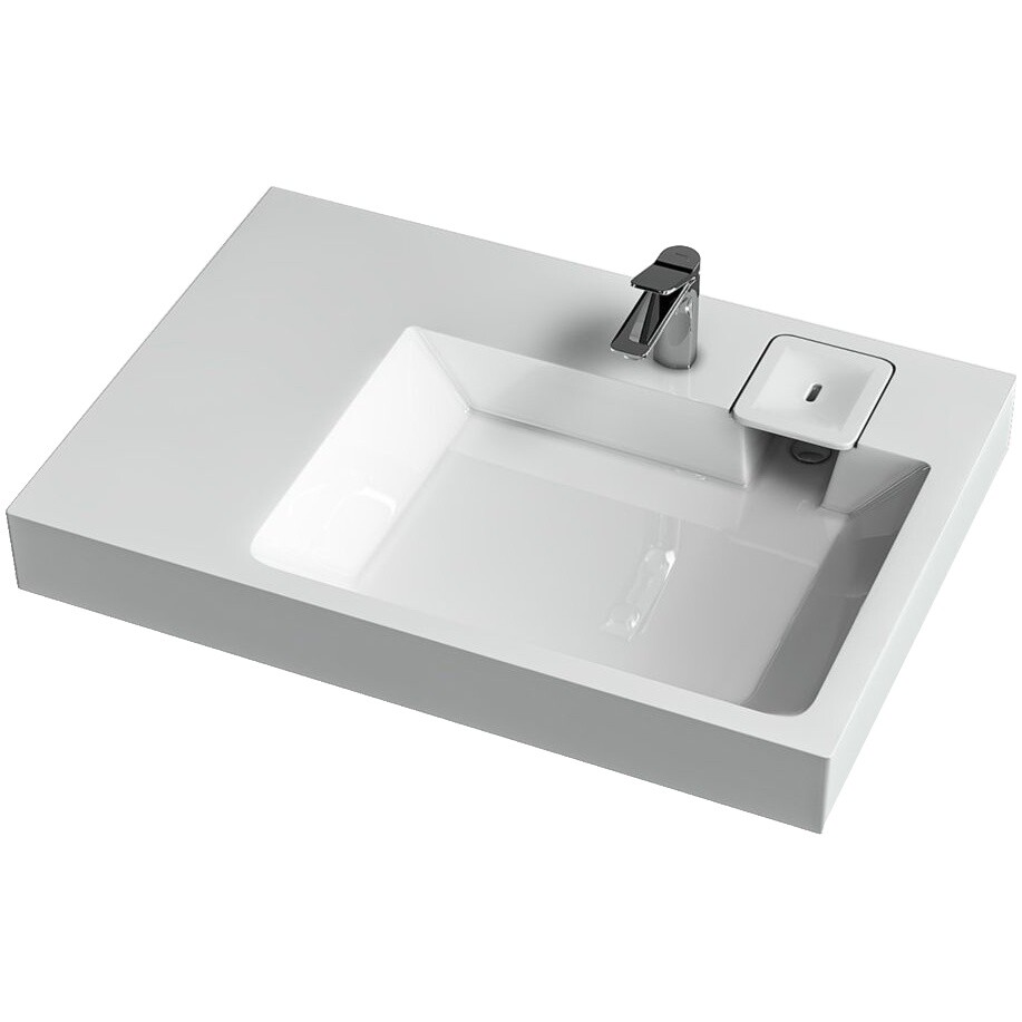 Раковина на стиральную машину 55х80 см белая Diwo "Псков" RnDPA-55 55 - изображение 7