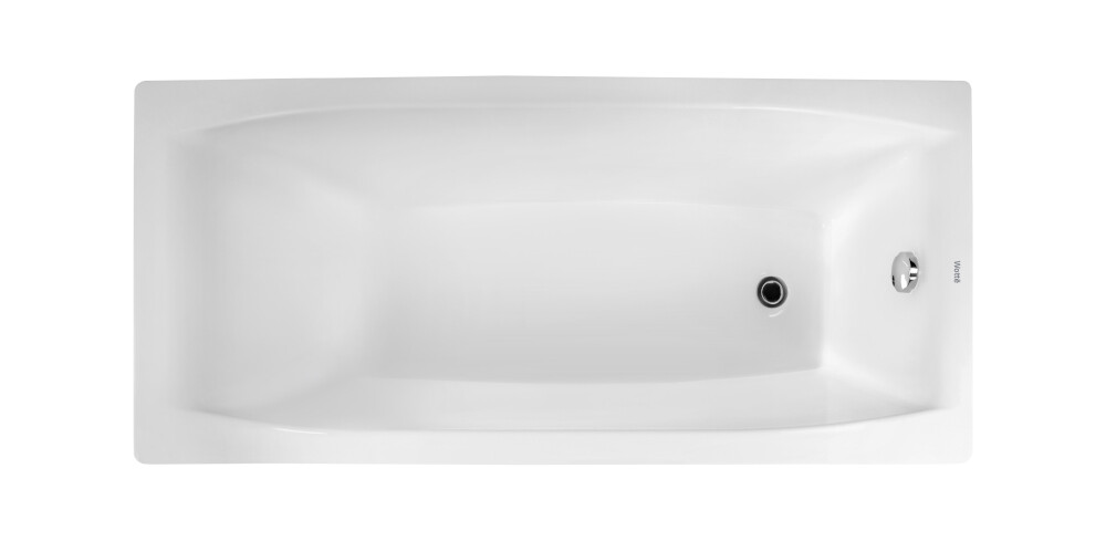 Ванна чугунная 150х70 см белая Wotte Forma 1500x700