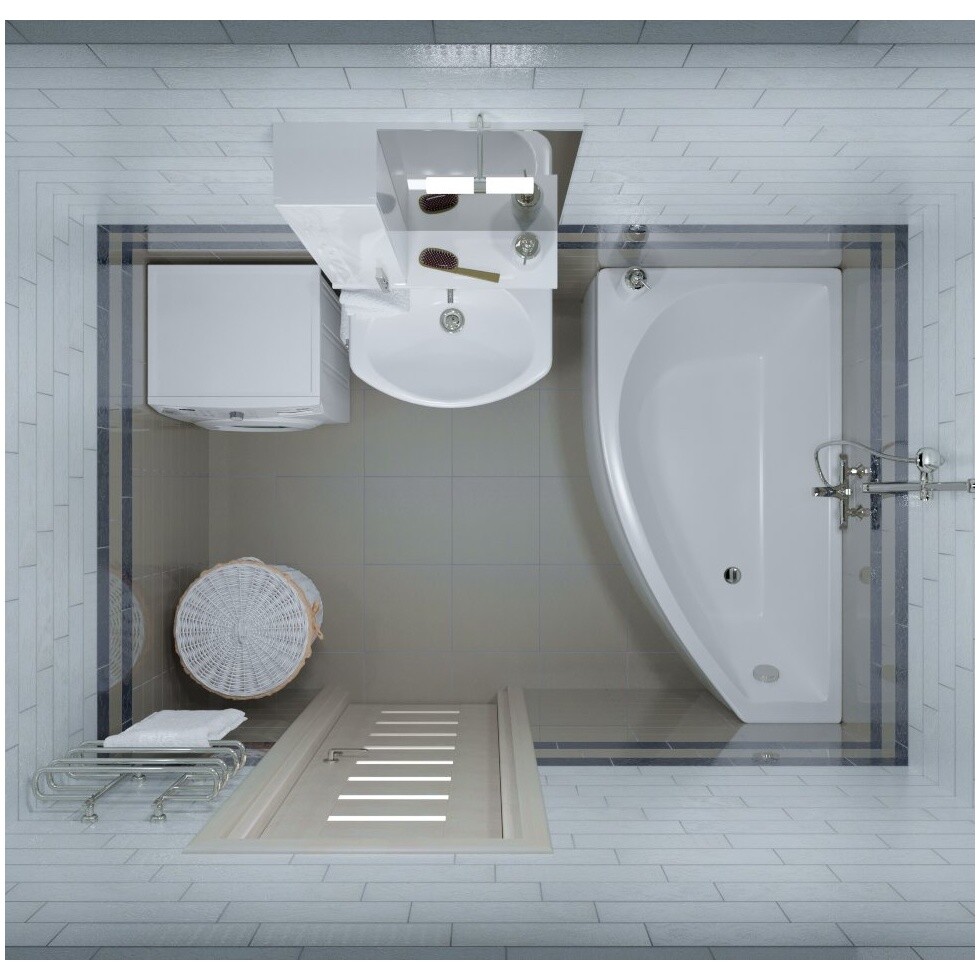 Ванна акриловая белая правая Triton "Бэлла" Щ0000044606 - изображение 4