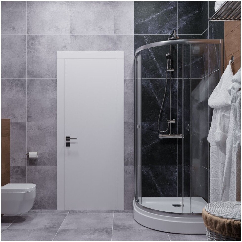 Душевой уголок четверть круга с низким поддоном 90х90 см хром Triton "Альфа-Хром" Щ0000049613 - изображение 3