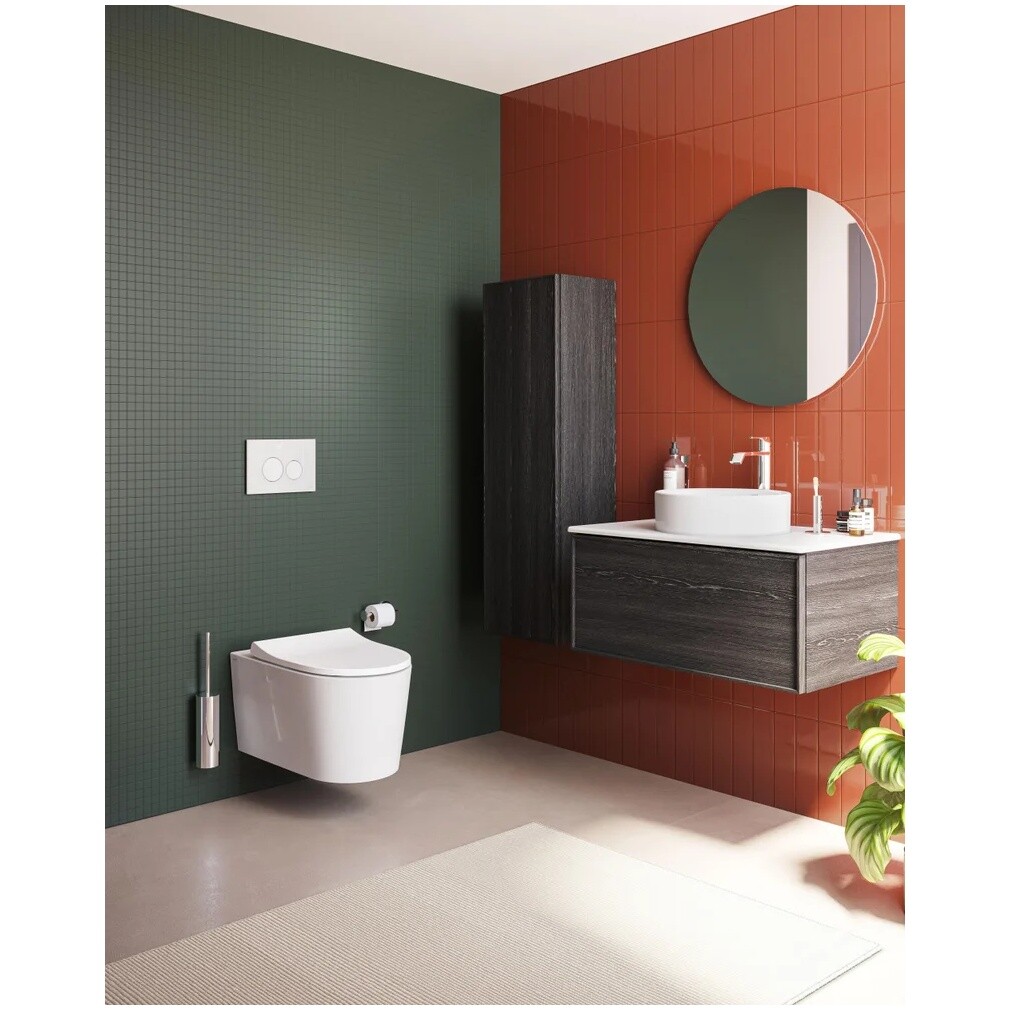 Унитаз подвесной безободковый белый VitrA Nest QuantumFlush 7870B403-0075 - изображение 12