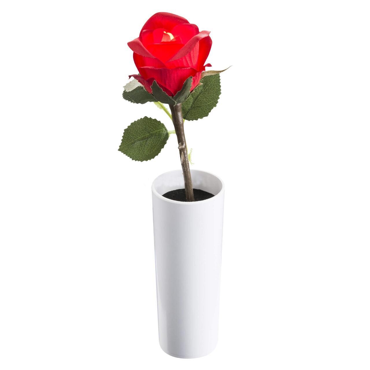 Настольная лампа декоративная Роза с малым бутоном Orphelia 28025