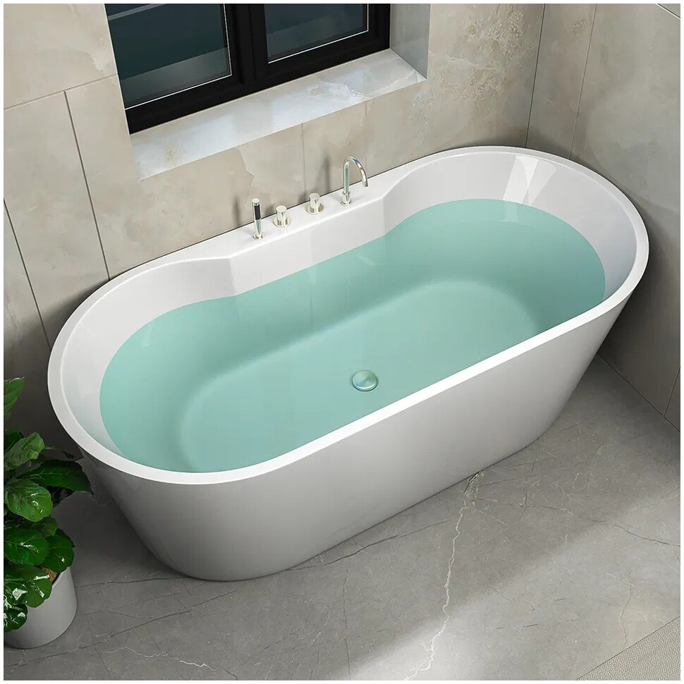 Ванна акриловая 170х80 см белая Ceruttispa MARTIGIANO W CT7766 - изображение 5