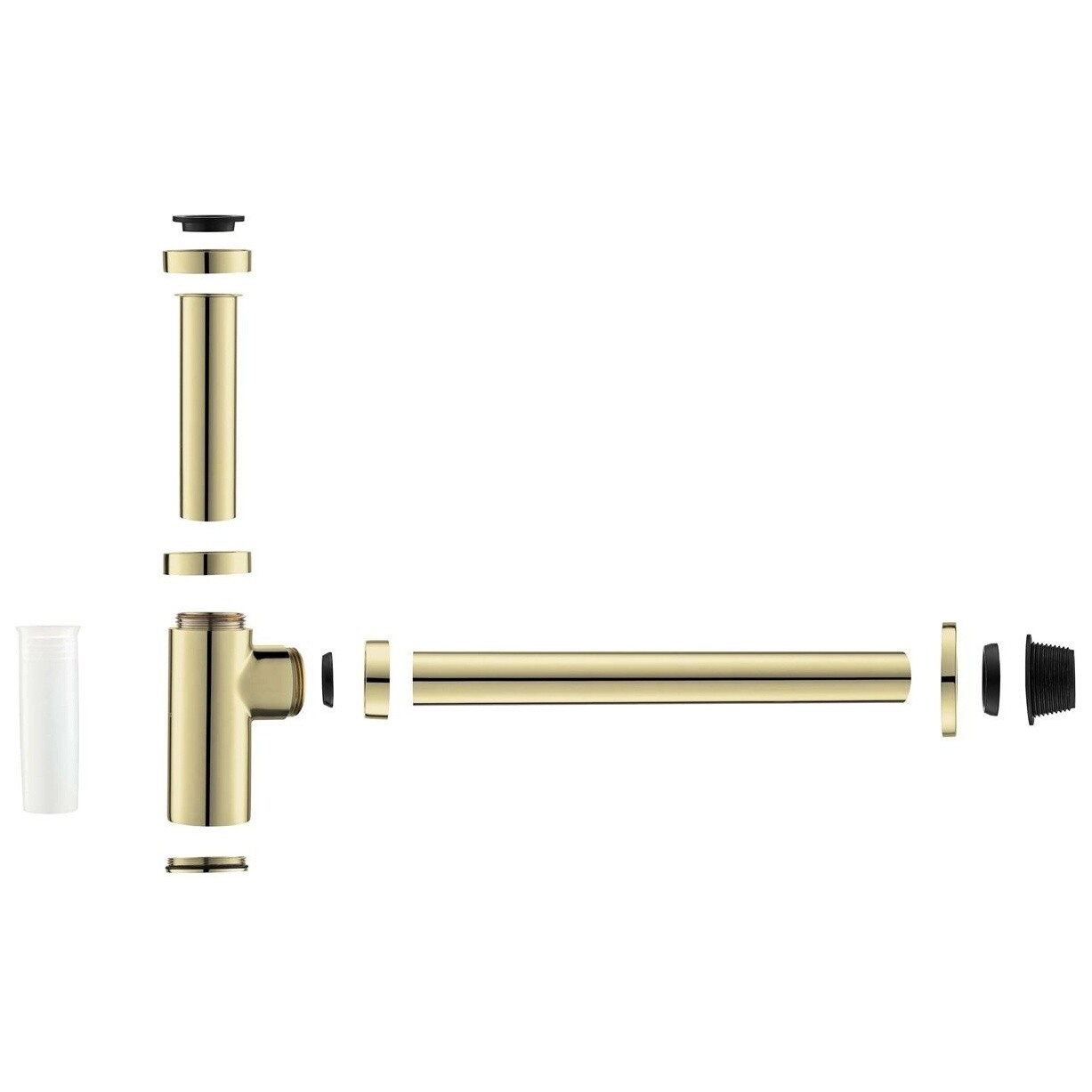 Сифон для раковины полированное золото Aquatek AQ6012PG - изображение 5