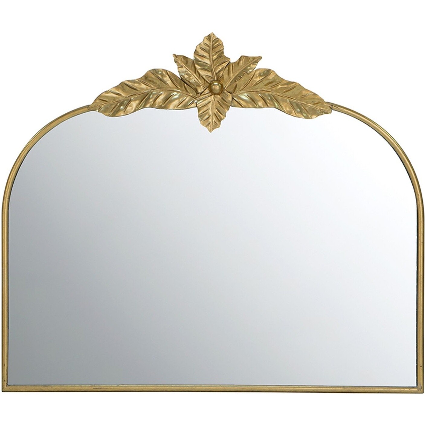 Зеркало настенное в деревянной раме 101х89 см золото 84977-DS