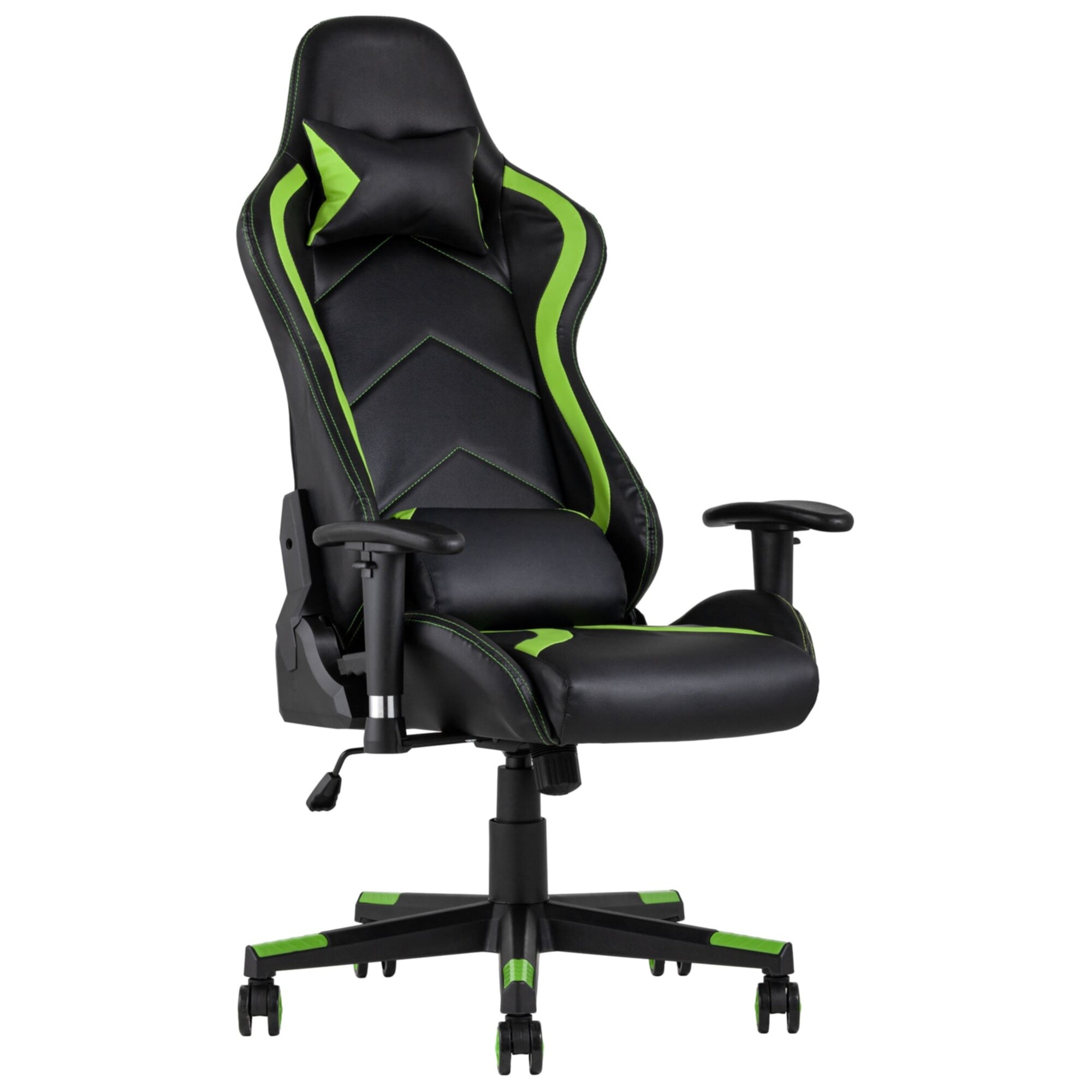 Компьютерное кресло игровое зеленое TopChairs Cayenne