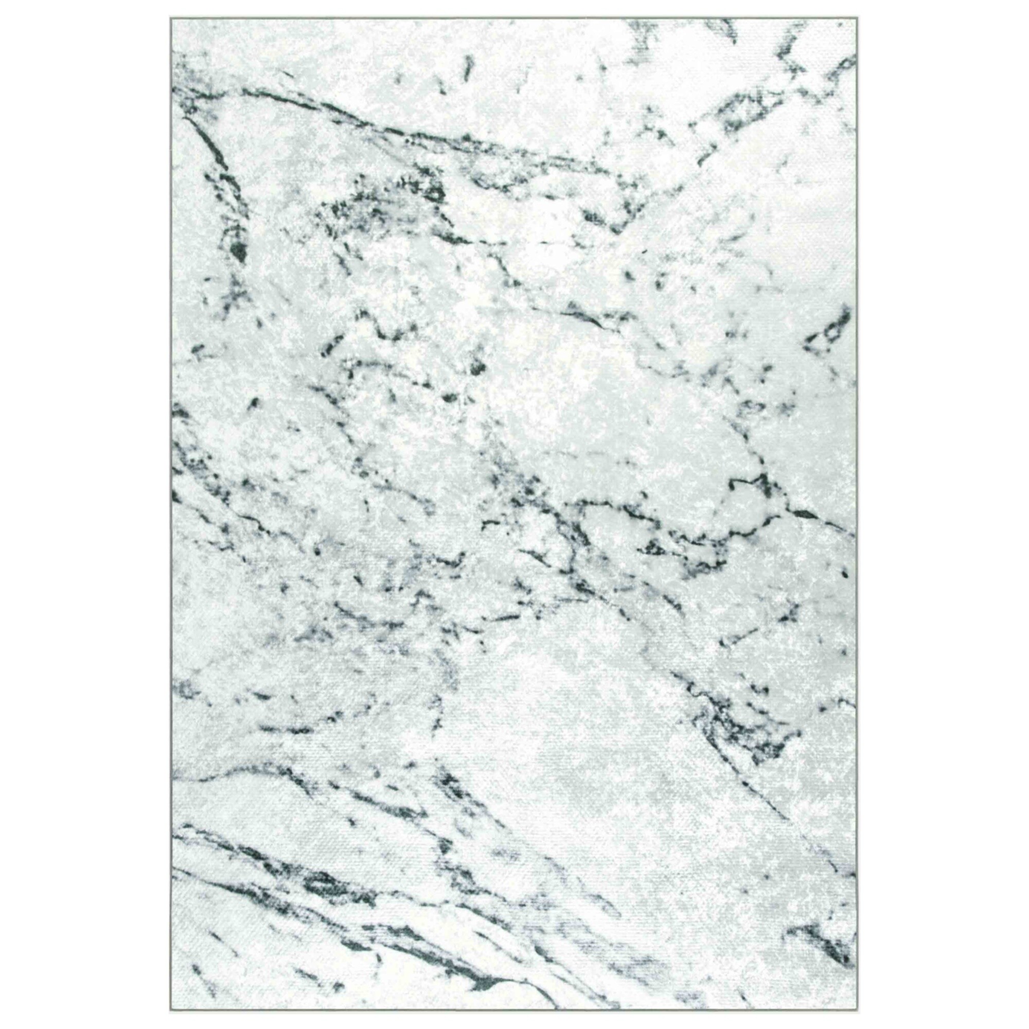Ковер прямоугольный 120х180 см серый Marble