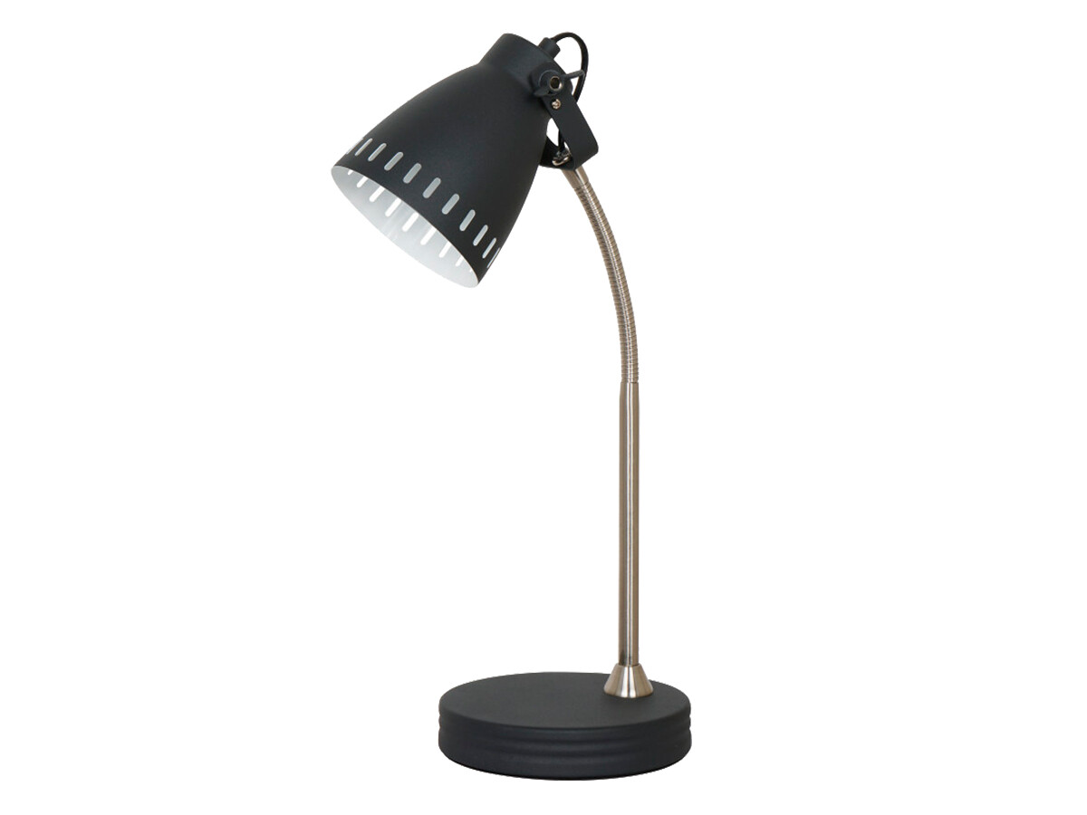 Лампа настольная черная Lugano