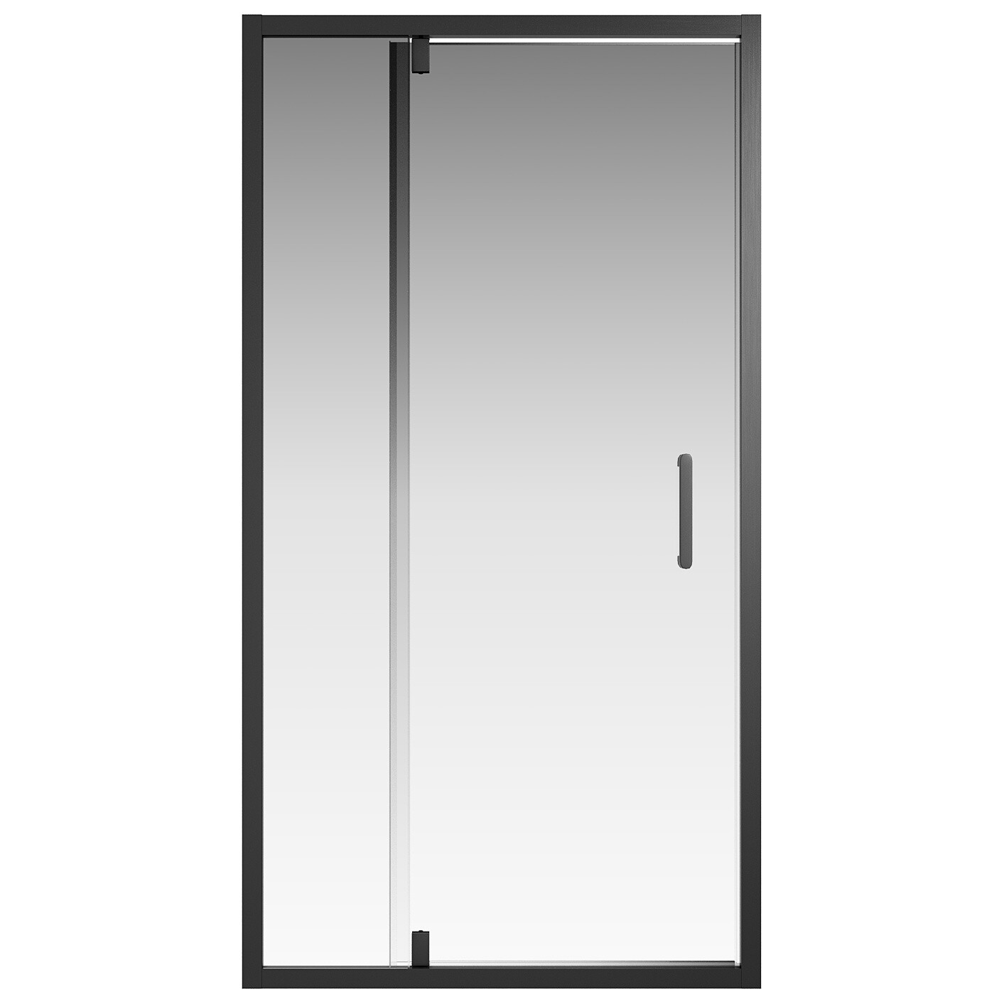 Душевой уголок прямоугольный 100х90 см черный Creto Astra 121-WTW-100-C-B-6, 121-SP-900-C-B-6