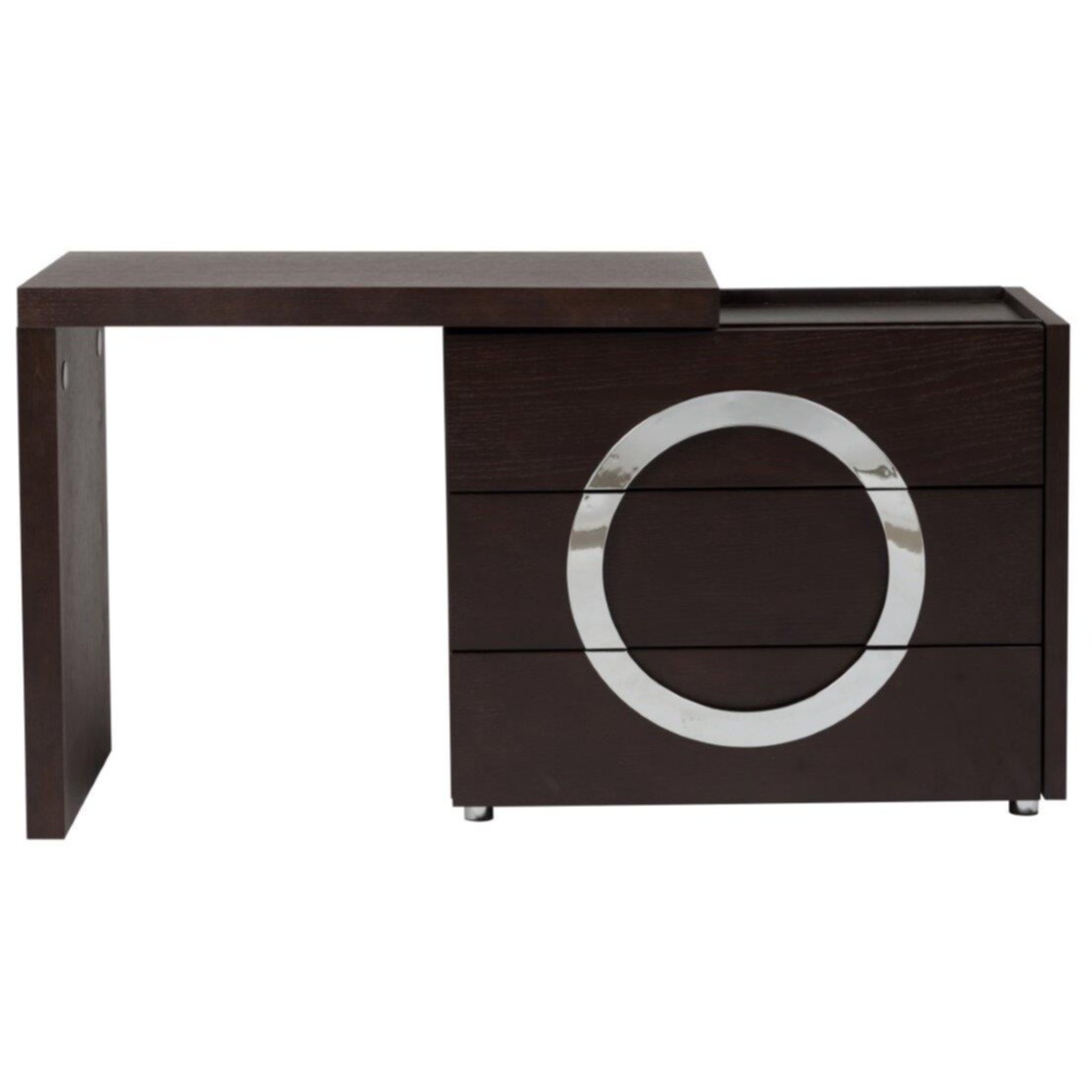 Туалетный столик с ящиками коричневый Towens Walnut