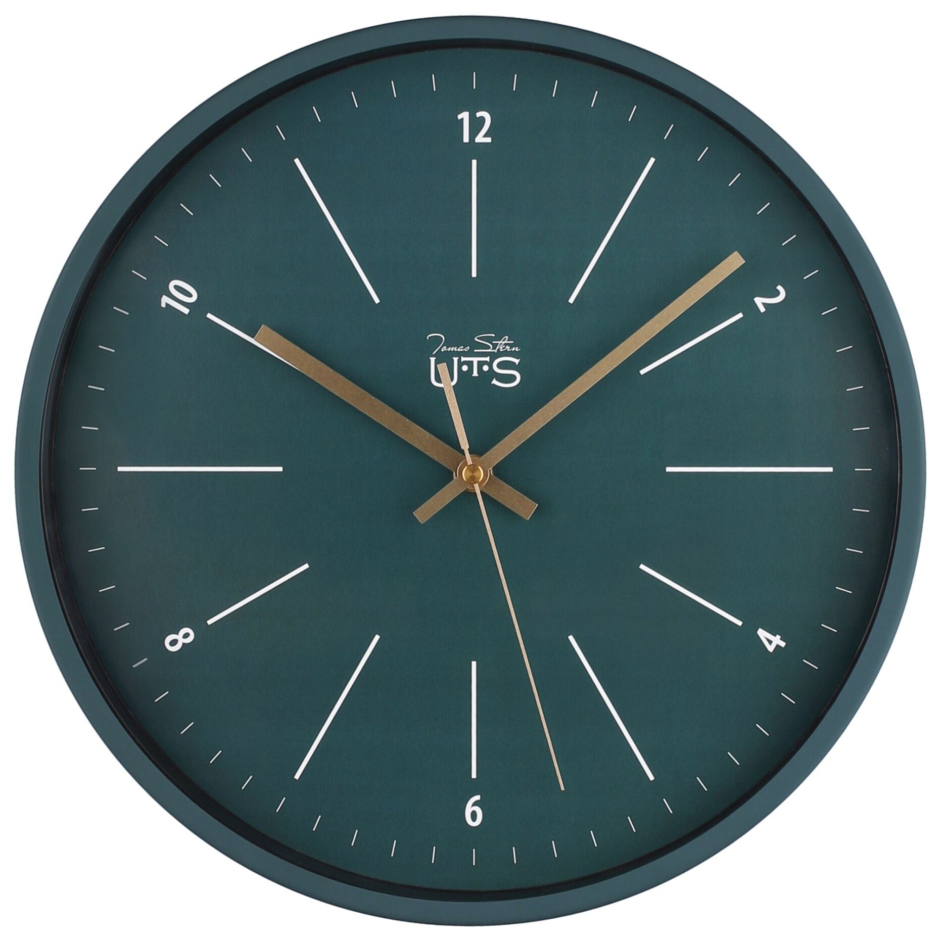 Часы настенные круглые зеленые