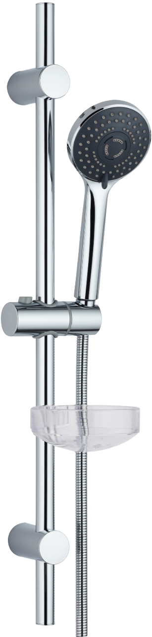 Душевая стойка с держателем и мыльницей хром Stworki "Колдинг" KO-04cr - изображение 6
