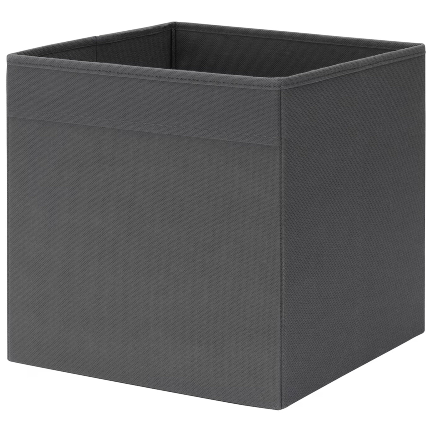 Коробка для хранения бархатистая 38х33 см серая Lada