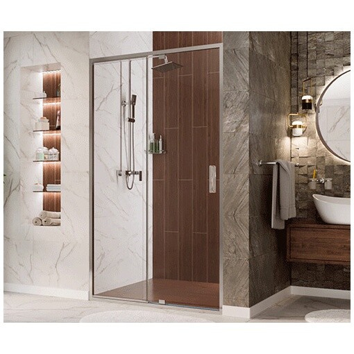 Душевой уголок прямоугольный 120х90 см хром Wasserkraft Berkel 48P21 - изображение 4