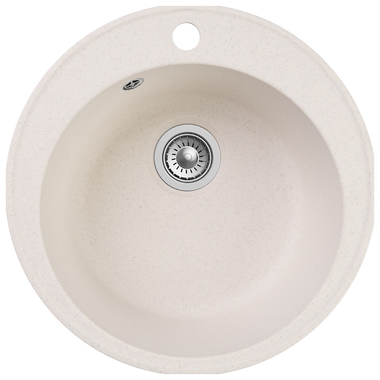 Мойка кухонная белая Reflection Arena RF0148WH - изображение 5