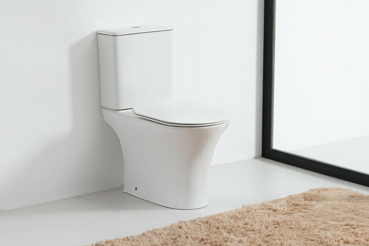 Унитаз напольный безободковый с сиденьем микролифт белый Stworki "Дублин" Db-01UN - изображение 7