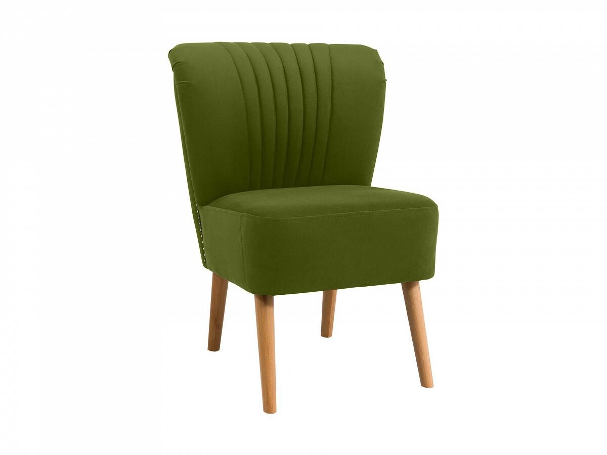 Кресло мягкое зеленое Barbara
